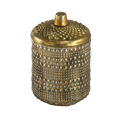 Artekko Artekko Soy Κερί Σόγιας με 85 Ώρες Καύσης σε Χρυσό Γυάλινο Δοχείο (10.2x10.2x17)cm 77629