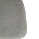 Artekko Artekko Bomonti Γκρι Καρέκλα με Μπουκλέ Ύφασμα (50x50x85)cm 783-1244