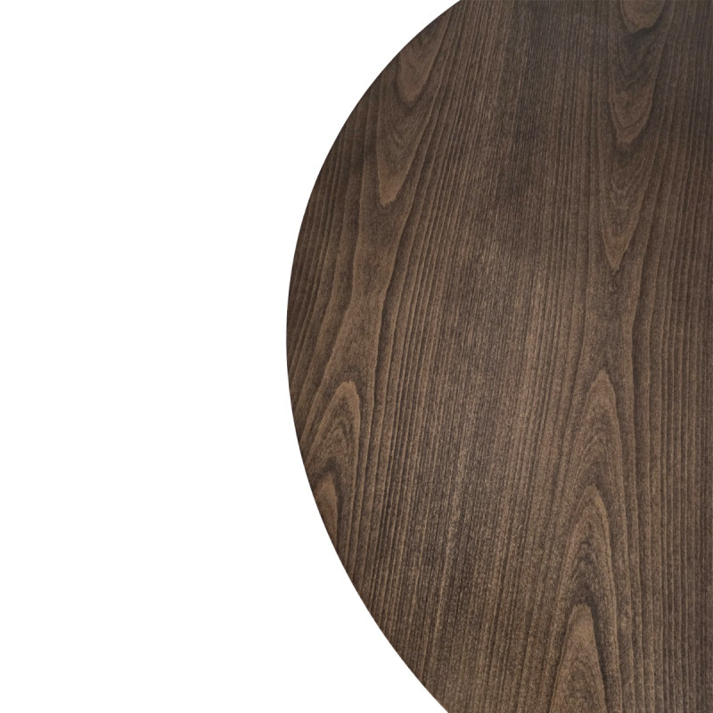 Artekko Artekko Mutfak Καφέ MDF Επεκτεινόμενη Τραπεζαρία (110+40x110x78)cm 783-6353