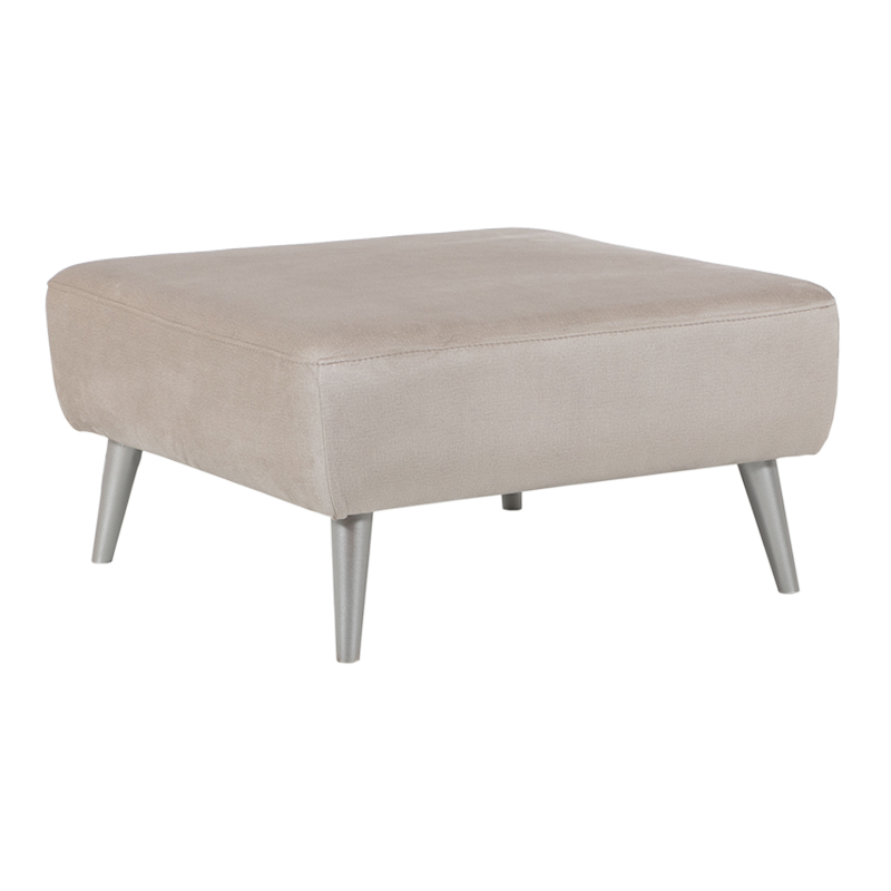 Artekko Artekko Σκαμπώ NIL 80x80x47 ύφασμα Iga 1018 και ξύλινα πόδια 783-7124