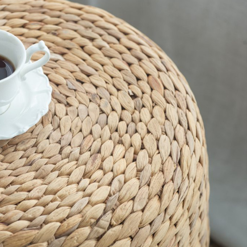 Artekko Artekko Hyacinth Σκαμπό από Υάκινθο Νερού (37x37x37)cm 83273