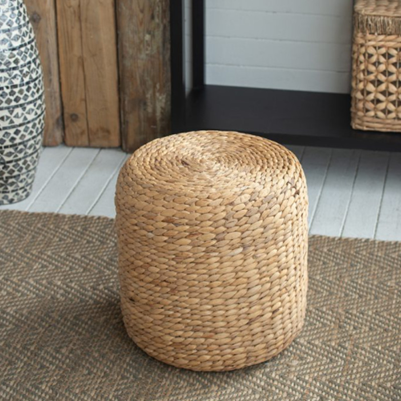 Artekko Artekko Hyacinth Σκαμπό από Υάκινθο Νερού (37x37x37)cm 83273