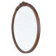 Artekko Artekko Dia Καθρέπτης Τοίχου Ξύλο/Γυαλί Καφέ (76.5x74x5)cm 83482-NATU-DS