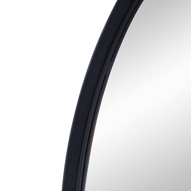 Artekko Artekko Dia Μαύρος Μεταλλικός Καθρέπτης Δαπέδου (71.1x2.5x188)cm 83634-BLAC