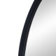 Artekko Artekko Dia Μαύρος Μεταλλικός Καθρέπτης Δαπέδου (71.1x2.5x188)cm 83634-BLAC