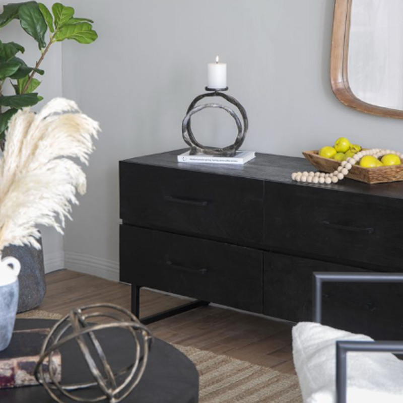 Artekko Artekko Trophy Μεταλλικό Κηροπήγιο σε Καφέ Μπρονζέ Αποχρώσεις (26.7x10.2x27.9)cm 84666