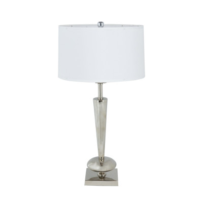 Artekko Artekko Finix Ασημί Μεταλλικό Επιτραπέζιο Φωτιστικό (41x41x76)cm 84732CE