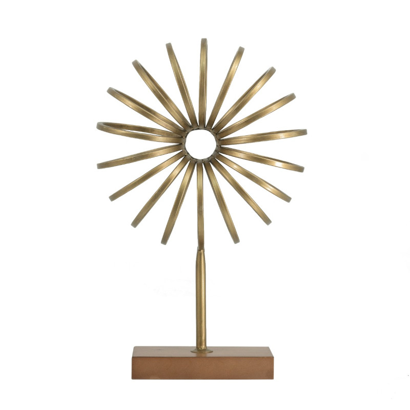 Artekko Artekko Trophy Χρυσό Μεταλλικό Επιτραπέζιο Διακοσμητικό (25x9x38)cm 86703