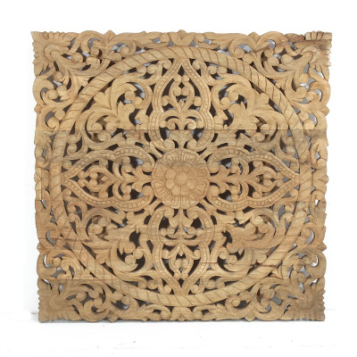 Artekko Artekko Gamid Πάνελ Ξύλινο Σκαλιστό (90x3x90)cm 995-0435N Artekko Artekko Gamid Πάνελ Ξύλινο Σκαλιστό (90x3x90)cm 995-0435N