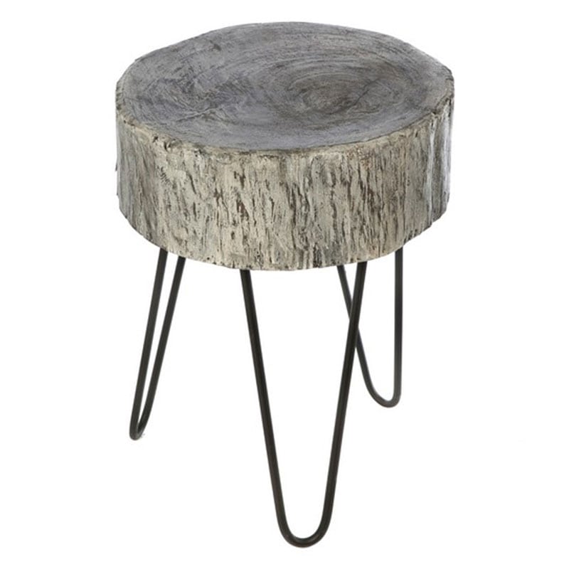 Artekko Artekko Sabana Ξύλινο Μασίφ Βοηθητικό Τραπεζάκι (35x35x50)cm 995-4500