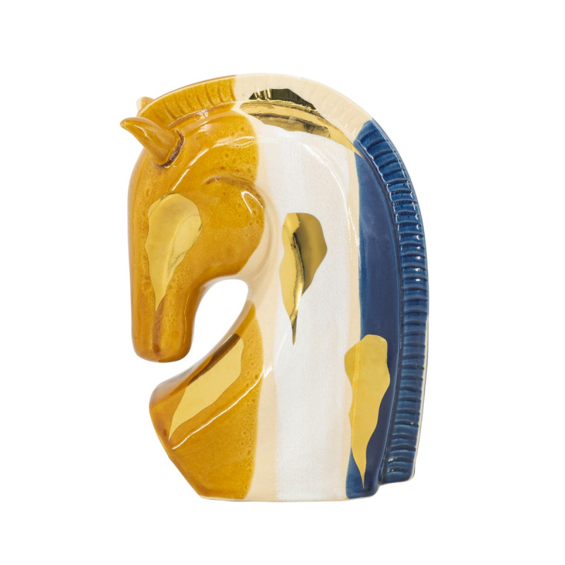 Artekko Artekko Ekko Πολύχρωμο Κεραμικό Διακοσμητικό Άλογο (18.2x10.3x27)cm A61204