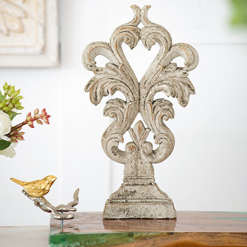 Artekko Artekko Cement Γκρι Τσιμεντένιο Επιτραπέζιο Διακοσμητικό (21x9x38)cm AV1231