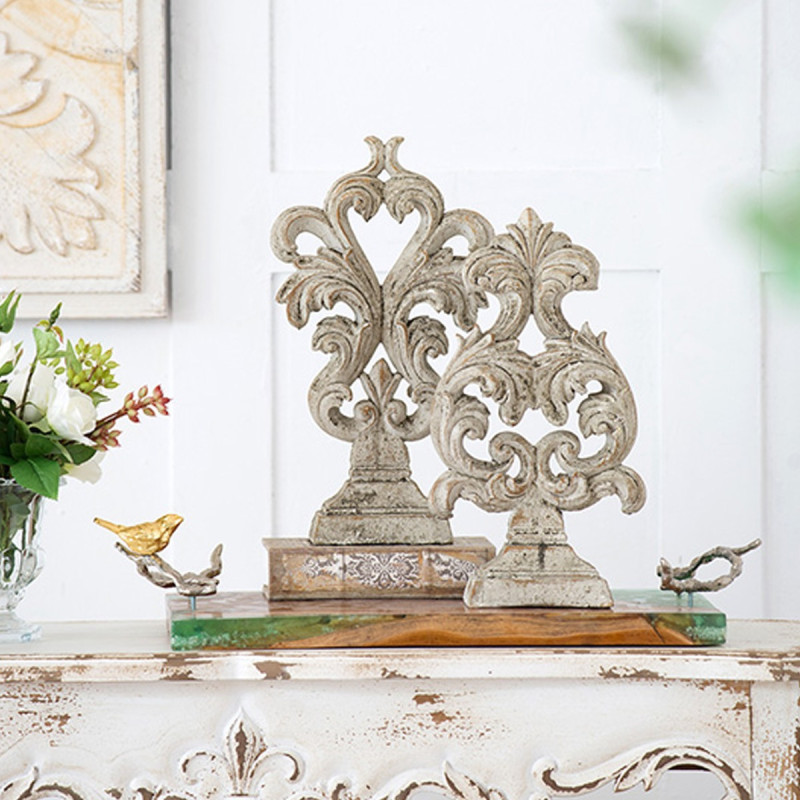 Artekko Artekko Cement Γκρι Τσιμεντένιο Επιτραπέζιο Διακοσμητικό (21x9x38)cm AV1231