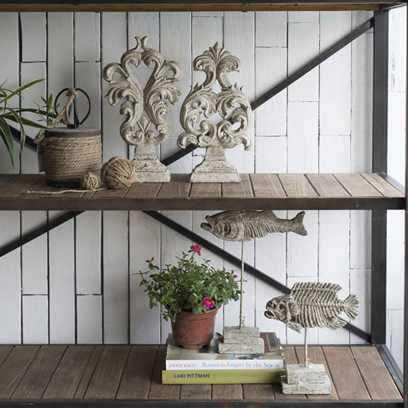 Artekko Artekko Cement Γκρι Τσιμεντένιο Επιτραπέζιο Διακοσμητικό (21x9x38)cm AV1231