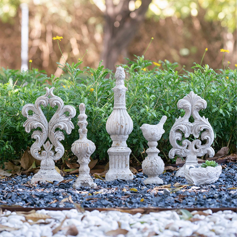 Artekko Artekko Cement Γκρι Τσιμεντένιο Επιτραπέζιο Διακοσμητικό (21x9x38)cm AV1231