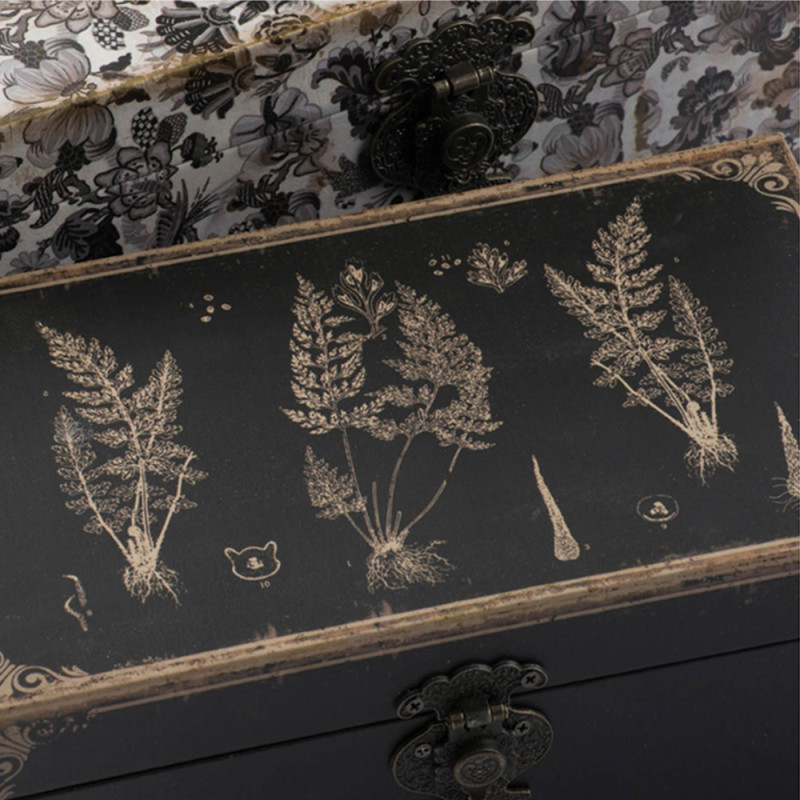 Artekko Artekko Box Πολύχρωμα MDF Διακοσμητικά Κουτιά Κοσμηματοθήκες (19x31x14)cm 3pcs AV44564