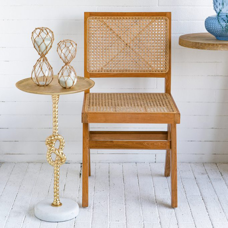 Artekko Artekko Hourglass Γυάλινη Κλεψύδρα με Σχοινί και Λευκή Άμμο (8.6x8.6x20.8)cm B0005