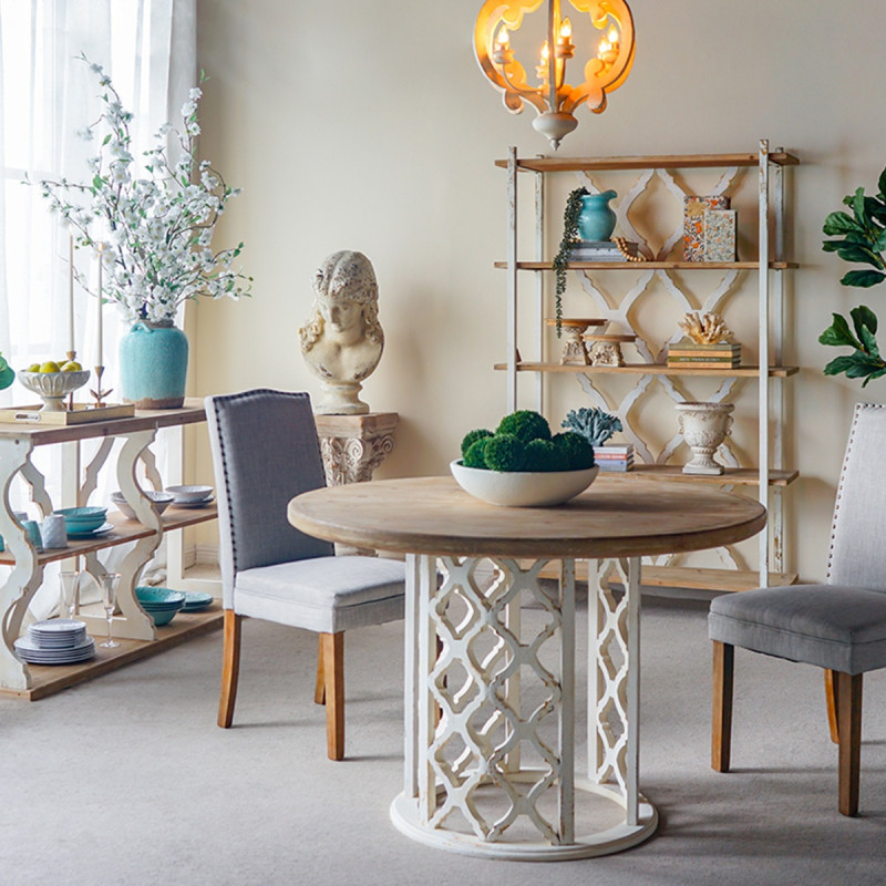 Artekko Artekko Statue Διακοσμητική Προτομή από Μαγνήσιο σε Λευκή Πατίνα (38x43x72)cm B4413