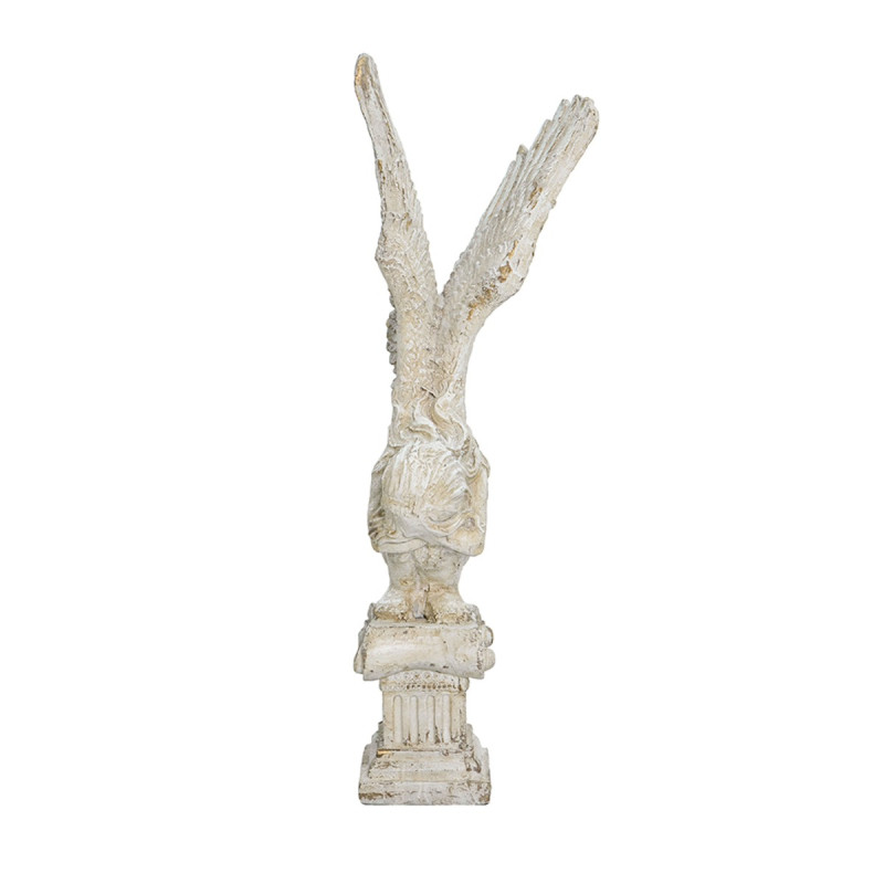 Artekko Artekko Statue Διακοσμητικό Γλυπτό από Μαγνήσιο σε Λευκή Πατίνα (30x32x95.5)cm B4414