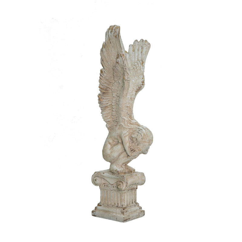 Artekko Artekko Statue Διακοσμητικό Γλυπτό από Μαγνήσιο σε Λευκή Πατίνα (30x32x95.5)cm B4414