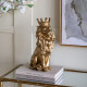 Artekko Artekko Animal Χρυσό Επιτραπέζιο Διακοσμητικό Λιοντάρι Ρητίνης (19x13x33)cm B5511