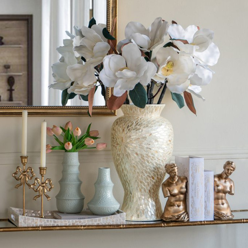 Artekko Artekko Bookends Χρυσοί Βιβλιοστάτες Ρητίνης με Γυναικεία Φιγούρα (11.5x13x26)cm 2pcs B5512