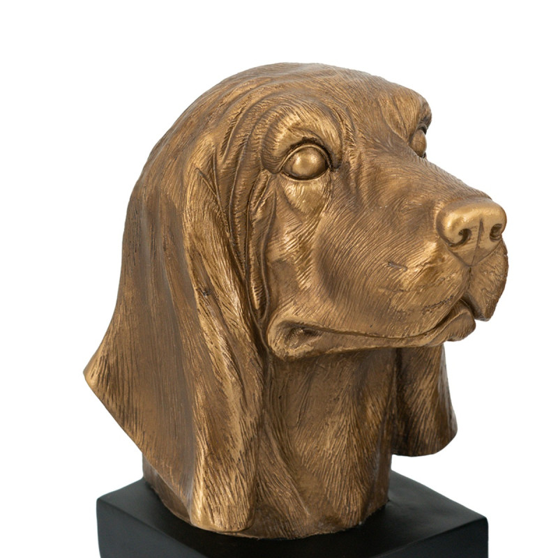 Artekko Artekkol Bookends Μπρονζέ Βιβλιοστάτες Ρητίνης με Σκυλιά (17.8x15x22)cm 2pcs B5519