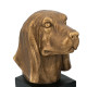 Artekko Artekkol Bookends Μπρονζέ Βιβλιοστάτες Ρητίνης με Σκυλιά (17.8x15x22)cm 2pcs B5519