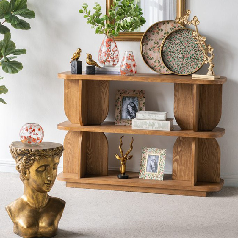 Artekko Artekko Aphelios Διάφανο Γυάλινο Βάζο με Πορτοκαλί Λουλούδια (12.5x12.5x18)cm B8562-DS