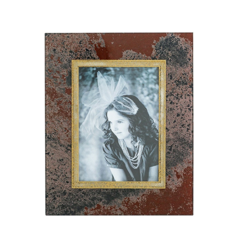 Artekko Artekko Zenn Καφέ Γυάλινη Κορνίζα για Φωτογραφία 5Χ7 (21.6x26.7x1.7)cm B8653