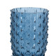 Artekko Artekko Glassy Μπλε Γυάλινο Βάζο (21.5x21.5x32.6)cm B8672-BLUE