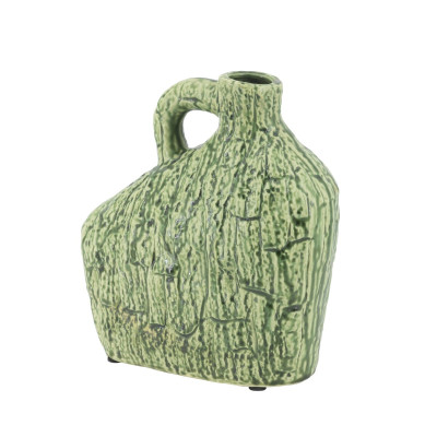 Artekko Artekko Bliss Κεραμικό Βάζο σε Πράσινες Αποχρώσεις (20.5x8x21)cm C0063