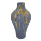 Artekko Artekko Candia Κεραμικό Βάζο σε Μπλε με Χρυσό (26x26x50)cm C0074