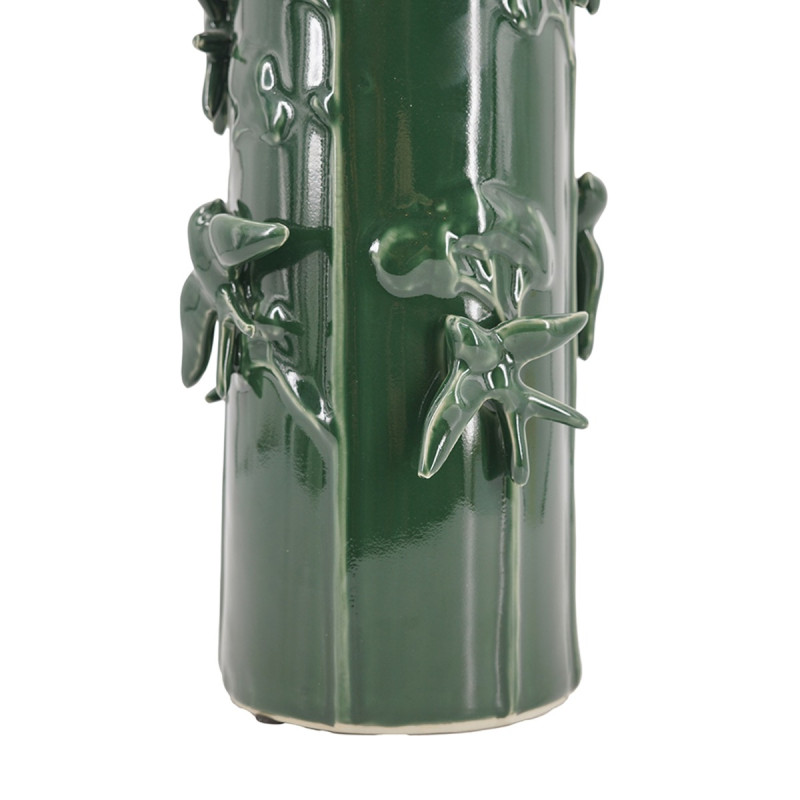 Artekko Artekko Glazed Πράσινο Κεραμικό Βάζο (14.5x14.5x37.5)cm C0082