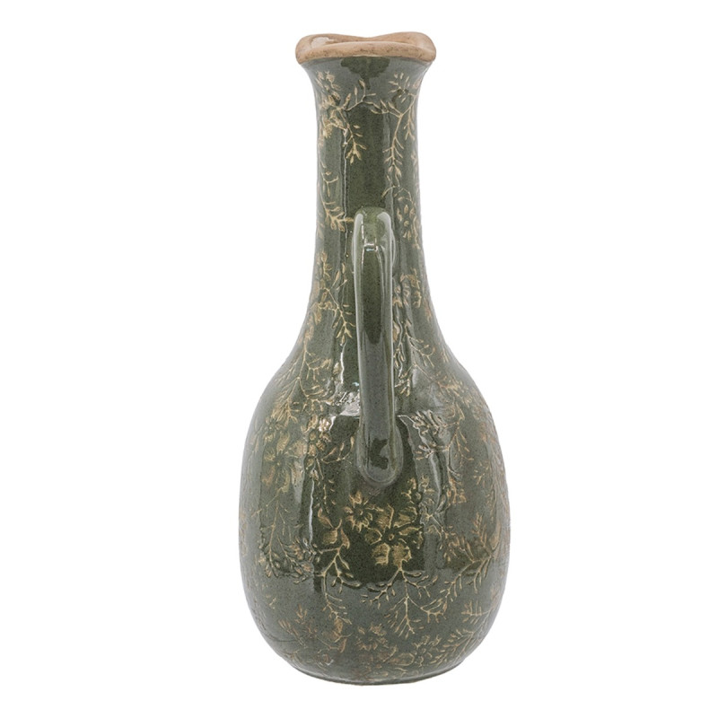 Artekko Artekko Aging Πράσινο Κεραμικό Βάζο (18x15.5x36)cm C4705