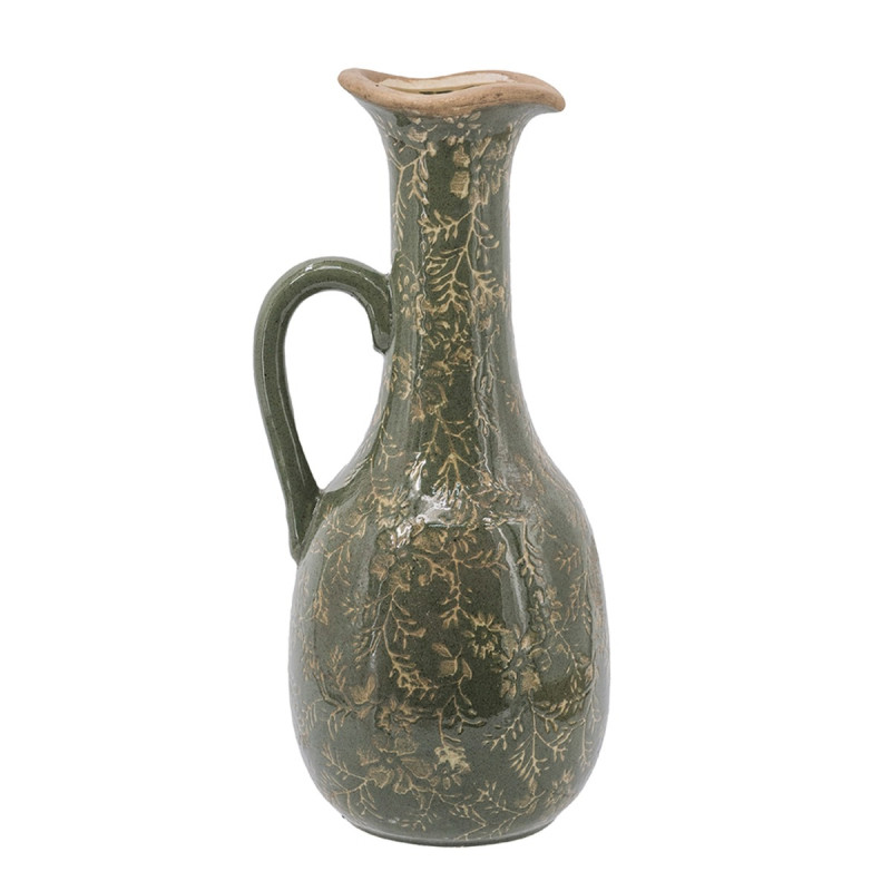 Artekko Artekko Aging Πράσινο Κεραμικό Βάζο (18x15.5x36)cm C4705
