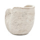 Artekko Artekko Cement Μπεζ Τσιμεντένιο Διακοσμητικό Δοχείο Κασπώ (21.5x14x16)cm C5473