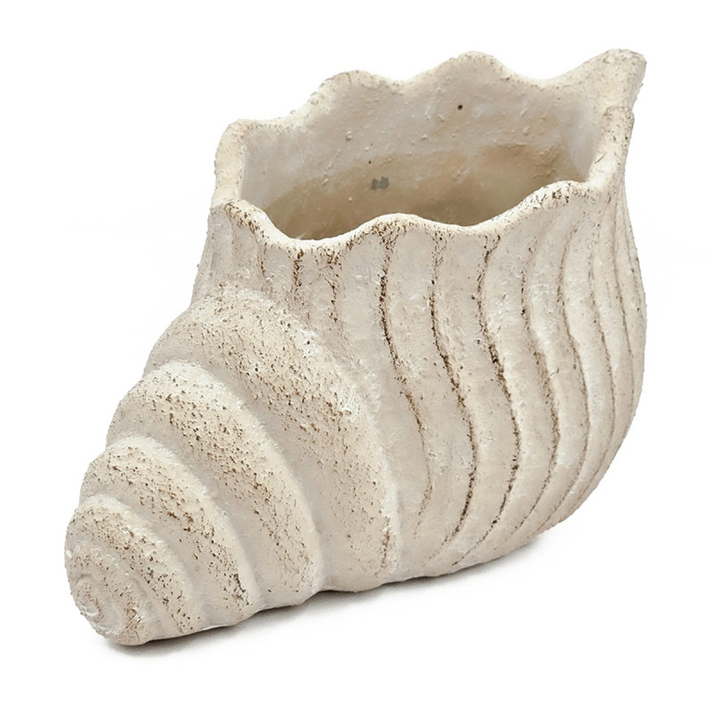 Artekko Artekko Cement Μπεζ Τσιμεντένιο Διακοσμητικό Δοχείο Κασπώ (29.5x18x18)cm C5476