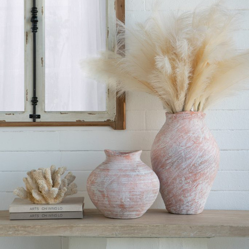 Artekko Artekko Candia Βάζο από Τερακότα (26x26x23)cm C5499