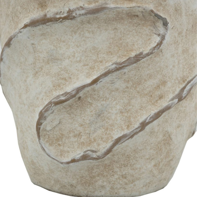 Artekko Artekko Cement Μπεζ Τσιμεντένια Κασπώ (18x18x18)cm 2pcs C8390