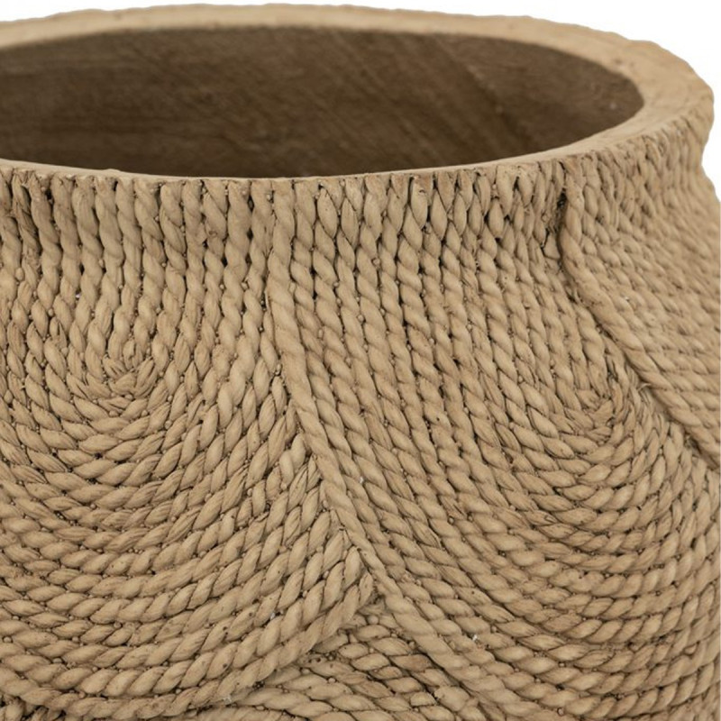 Artekko Artekko Cement Καφέ Τσιμεντένιο Κασπώ (38x38x37.5)cm C8401