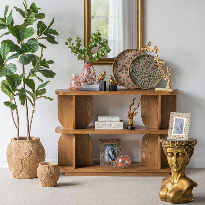 Artekko Artekko Cement Καφέ Τσιμεντένιο Κασπώ (38x38x37.5)cm C8401