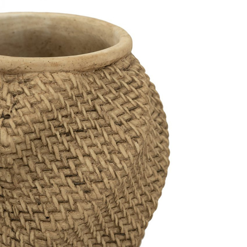 Artekko Artekko Cement Καφέ Τσιμεντένιο Κασπώ (25.5x25.5x25.5)cm C8402