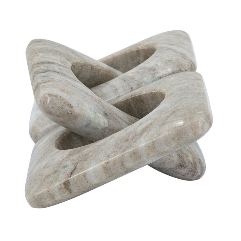 Artekko Artekko Marble Γκρι Μαρμάρινη Διακοσμητική Αλυσίδα (26x10x2.5)cm C8414-DS