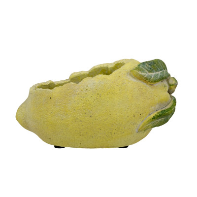 Artekko Artekko Lemon Κίτρινο Τσιμεντένιο Κασπώ (22.5x14x12)cm C8504