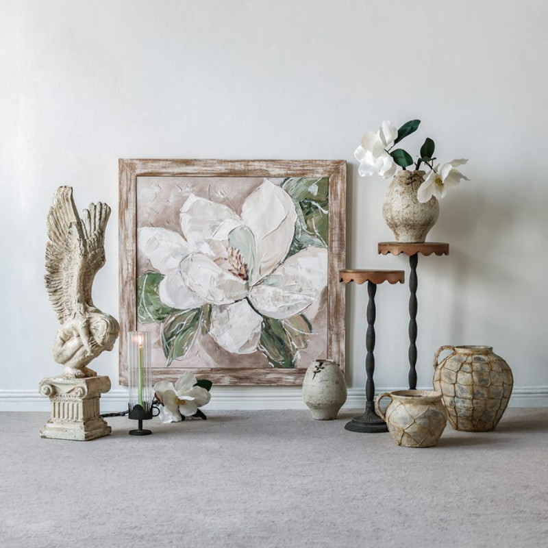 Artekko Artekko Antique Κεραμικό Βάζο σε Καφέ Αποχρώσεις (32x31.5x33)cm C8512