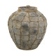 Artekko Artekko Antique Κεραμικό Βάζο σε Καφέ Αποχρώσεις (32x31.5x33)cm C8512