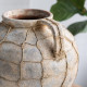 Artekko Artekko Antique Κεραμικό Βάζο σε Καφέ Αποχρώσεις (32x31.5x33)cm C8512