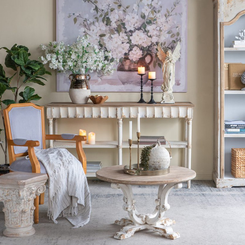 Artekko Artekko Antique Κεραμικό Βάζο σε Μπεζ Αποχρώση (25x21x26.2)cm C8514