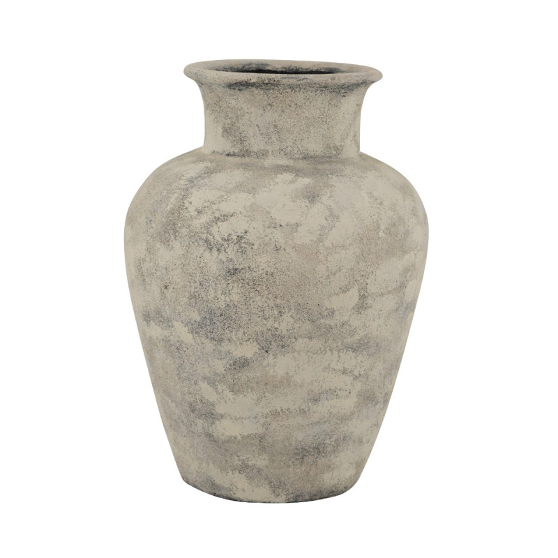 Artekko Artekko Antique Μπεζ Βάζο από Τερακότα (29x29x40)cm C9281